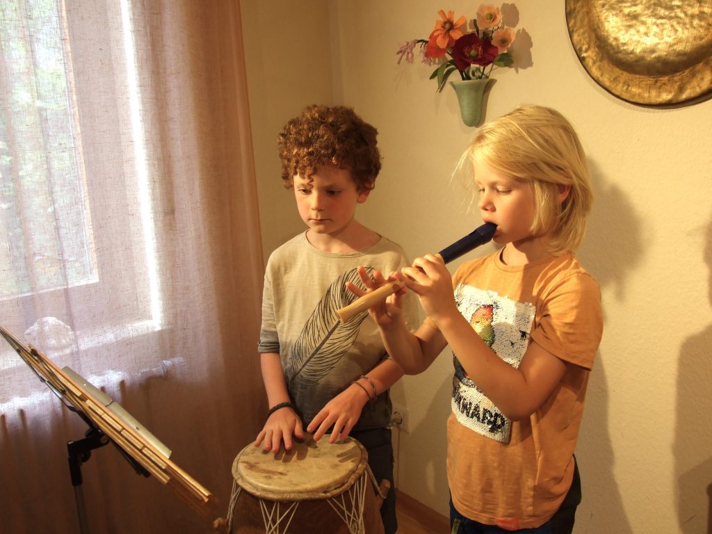 Unterricht in der Zweiergruppe bei Uta Uffrecht in Freiburg