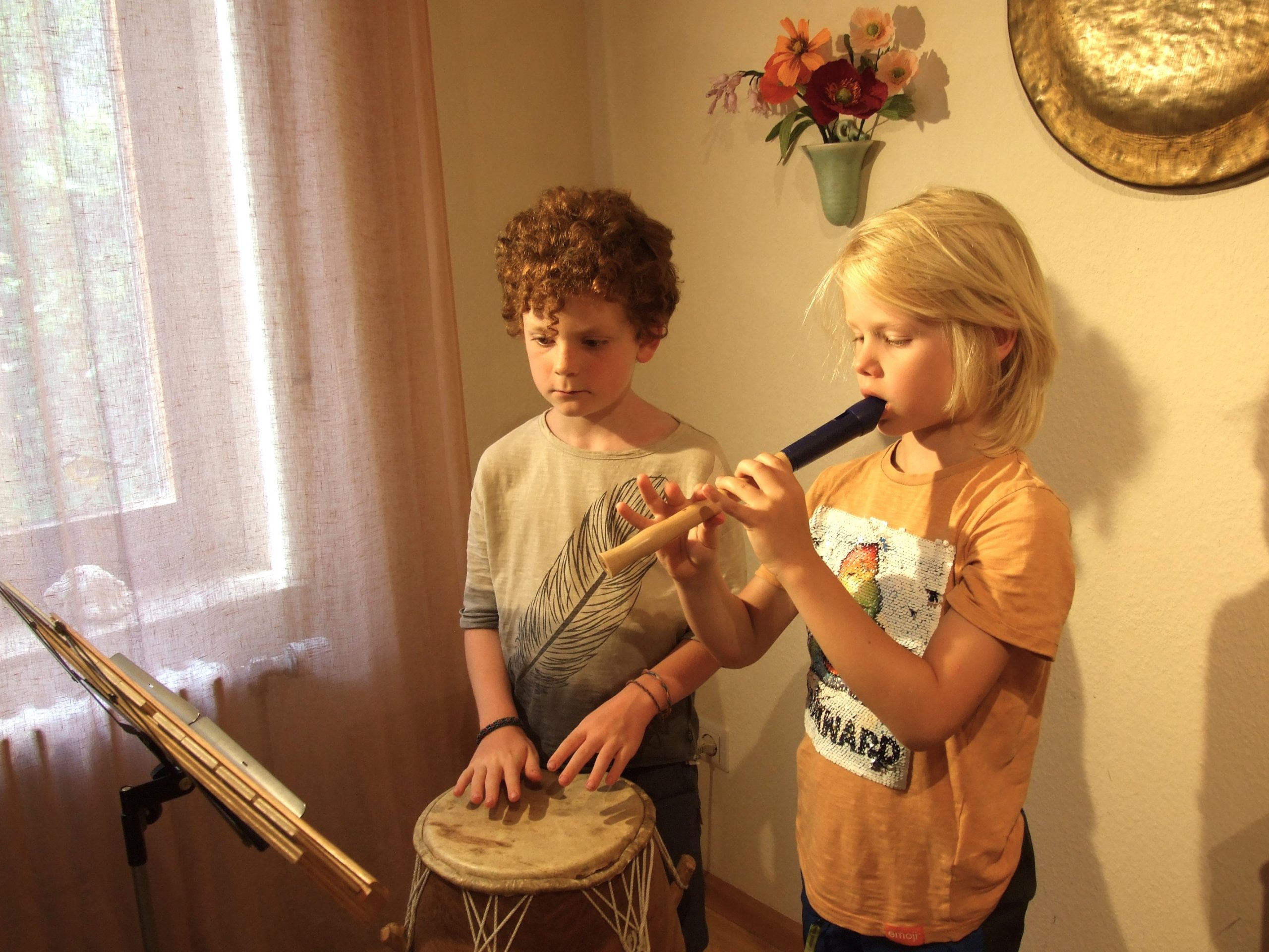 Unterricht in der Zweiergruppe bei Uta Uffrecht in Freiburg