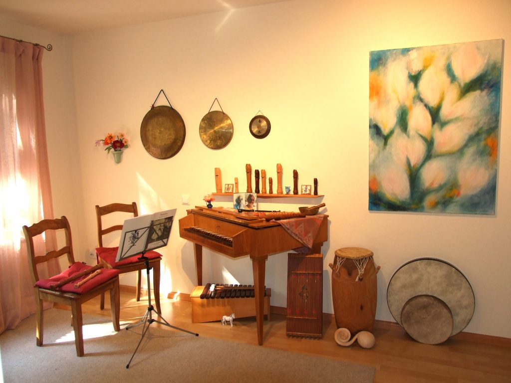 Der Unterrichtsraum in Freiburg im Stadtteil Haslach