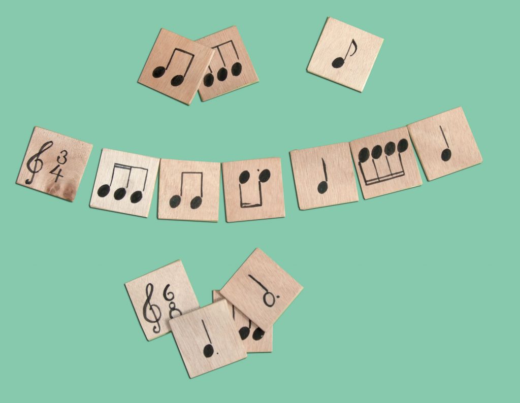 Spiele mit Rhythmischen Bausteinen