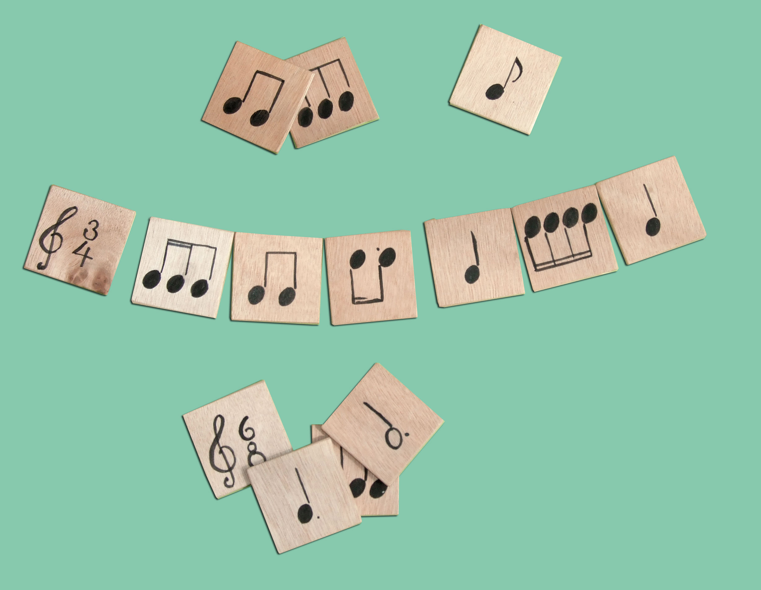 Spiele mit Rhythmischen Bausteinen